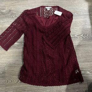 5 for 15 sale*Burgundy Top